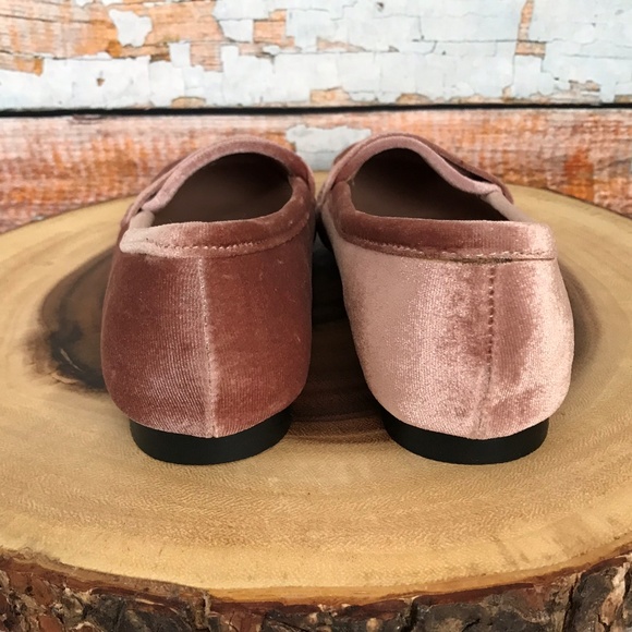 NWOB Callisto of California Pink Velvet Loafers - Picture 7 of 7